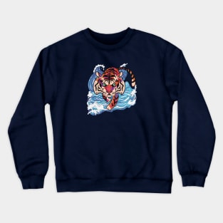 Funny Tiger Crewneck Sweatshirt